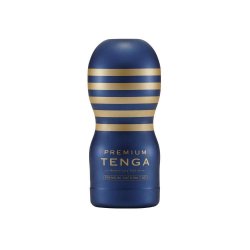 Tenga Premium Vacuum Cup Original - Blue Tenga Premium Vacuum Cup Original - Blue Boxcover