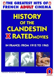 Histoire Du Film X Clandestin - In France From 1912 To 1965 - French Version Boxcover