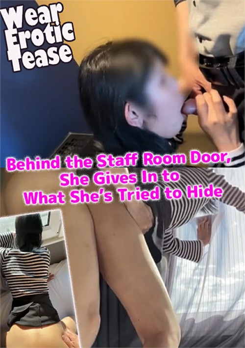 Behind the Staff Room Door, She Gives In to What She's Tried to Hide