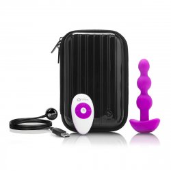 B Vibe Remote Triplet Anal Beads - Fuchsia B Vibe Remote Triplet Anal Beads - Fuchsia Boxcover