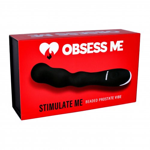 Obsess Me Stimulate Me Beaded Prostate Vibe