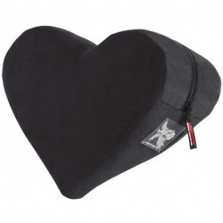 Liberator Heart Wedge - Black Sex Toy Liberator Heart Wedge - Black Sex Toy