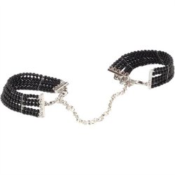Bijoux Indiscrets: Plaisir Nacre Handcuffs - Black Bijoux Indiscrets: Plaisir Nacre Handcuffs - Black Boxcover