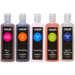 Mood: Pleasure For Her Gels - 5 Pack - 1 oz. ea. Mood: Pleasure For Her Gels - 5 Pack - 1 oz. ea. Boxcover