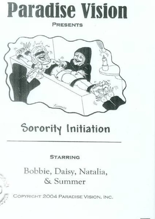 Sorority Initiation
