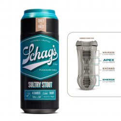 Schag's Sultry Stout 4 Chamber Stroker - Frosted Schag's Sultry Stout 4 Chamber Stroker - Frosted Boxcover