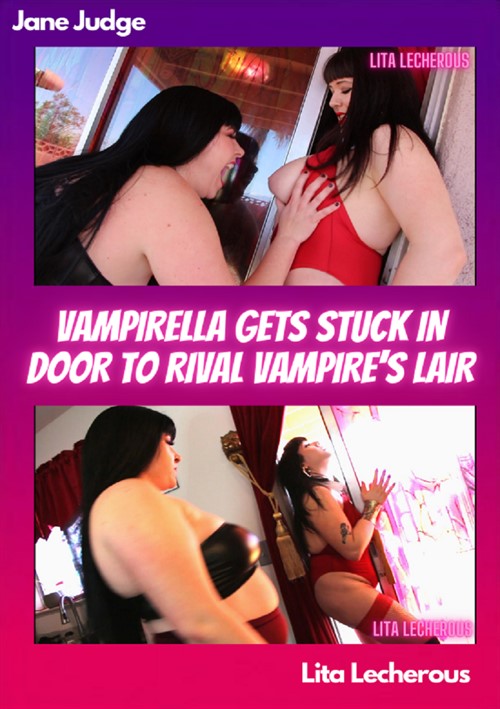 Vampirella Gets Stuck in Door to Rival Vampire's Lair