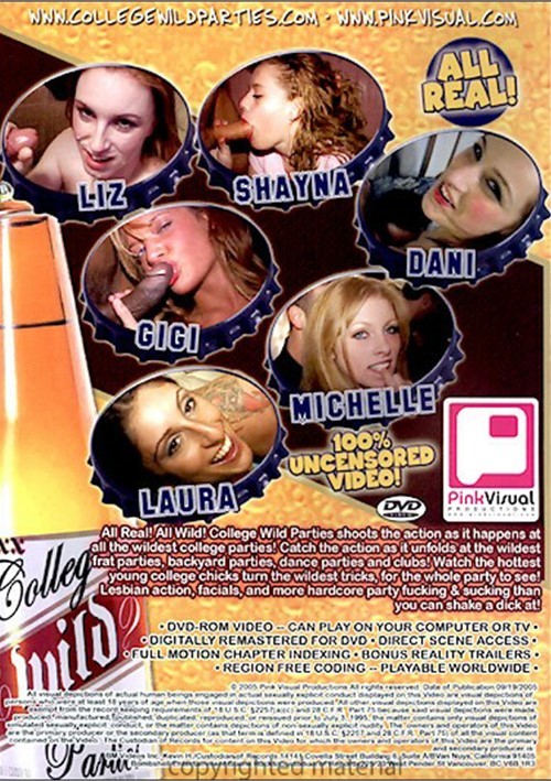 500px x 709px - College Wild Parties #3 (2005) | Pink Visual | Adult DVD Empire