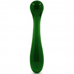 Crystal Premium Glass Pleasure Wand - Green Crystal Premium Glass Pleasure Wand - Green Boxcover