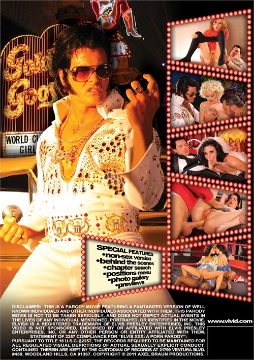 Back cover of Elvis XXX: A Porn Parody