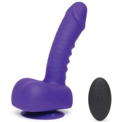 Uprize Remote Control 6" Erecting Dildo - Purple Uprize Remote Control 6" Erecting Dildo - Purple Boxcover
