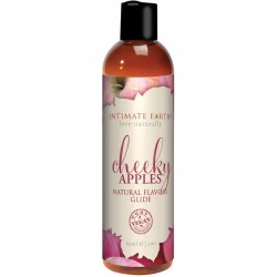 Intimate Earth: Cheeky Apple Flavored Lubricant - 2 oz Intimate Earth: Cheeky Apple Flavored Lubricant - 2 oz Boxcover