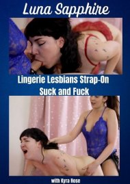 Lingerie Lesbians Strap-On Suck And Fuck Boxcover
