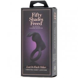 Fifty Shades Freed: Lost in Each Other Rechargeable Rabbit Love Ring Fifty Shades Freed: Lost in Each Other Rechargeable Rabbit Love Ring Boxcover