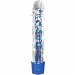 Classix Mr. Twister Vibe with Thermoplastic Elastomers Sleeve - Blue Metallic Classix Mr. Twister Vibe with Thermoplastic Elastomers Sleeve - Blue Metallic Boxcover