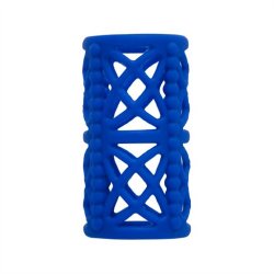 Simply Silicone: Textured Cock Cage Midnight Blue Simply Silicone: Textured Cock Cage Midnight Blue Boxcover