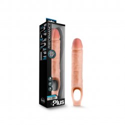 Performance Plus 10" Silicone Cock Sheath Penis Extender - Vanilla Boxcover