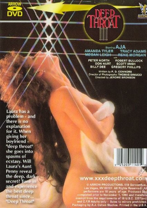 Deepthroat 3 - Deep Throat III (1989) | Arrow Productions | Adult DVD Empire