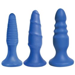Curve Novelties Simply Sweet Anal Fun Trio - Bangin Blue Curve Novelties Simply Sweet Anal Fun Trio - Bangin Blue Boxcover
