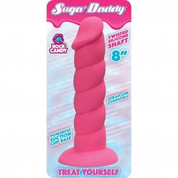 Rock Candy - Suga Daddy 8" Dildo - Pink Rock Candy - Suga Daddy 8" Dildo - Pink Boxcover