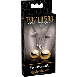 Fetish Fantasy Gold Ben-Wa Balls - Gold Boxcover