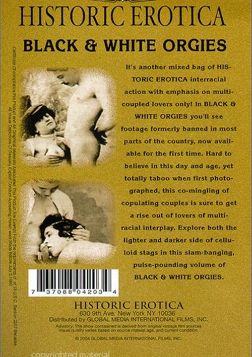 500px x 709px - Black & White Orgies | Historic Erotica | Adult DVD Empire