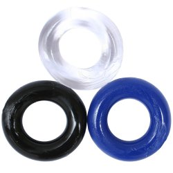 Stay Hard: Donut Rings - 3 pack Sex Toy