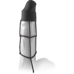 Fantasy X-tensions: Silicone Performance Extension - Black Sex Toy Fantasy X-tensions: Silicone Performance Extension - Black Sex Toy