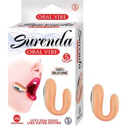 Surenda Silicone Oral Vibe - Flesh Sex Toy Surenda Silicone Oral Vibe - Flesh Sex Toy