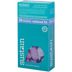 Sustain Tailored Fit Condom - 10 Pack Sustain Tailored Fit Condom - 10 Pack Boxcover