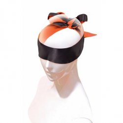 The 9's: Orange Is The New Black Satin Sash Blindfold or Restraint The 9's: Orange Is The New Black Satin Sash Blindfold or Restraint Boxcover