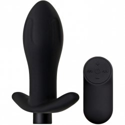 Zero Tolerance Booty Bounce Remote Control Silicone Butt Plug - Black Sex Toy Zero Tolerance Booty Bounce Remote Control Silicone Butt Plug - Black Sex Toy