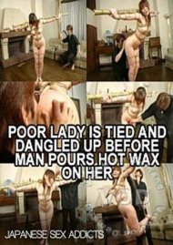 Poor Lady Is Tied And Dangled Up Before Man Pours Hot Wax On Her Boxcover