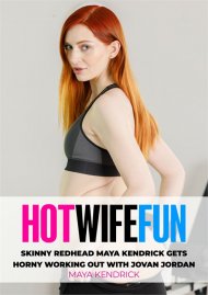 Skinny Redhead Maya Kendrick Gets Horny Working Out With Jovan Jordan Boxcover