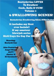 Bootydevine Loves to Swallow Cock, Balls & Cum! Volume 1 Boxcover