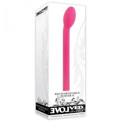 Evolved Rechargeable Power G Silicone Probe - Pink Evolved Rechargeable Power G Silicone Probe - Pink Boxcover