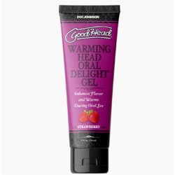 GoodHead Strawberry Warming Oral Delight Gel - 4 fl. oz. GoodHead Strawberry Warming Oral Delight Gel - 4 fl. oz. Boxcover