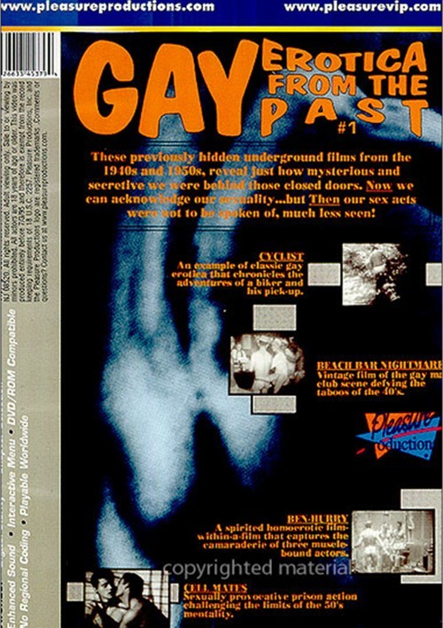 Vintage 1940s Gay Porn - Gay Erotica From The Past #1 | Pleasure Productions Gay Porn Movies @ Gay  DVD Empire