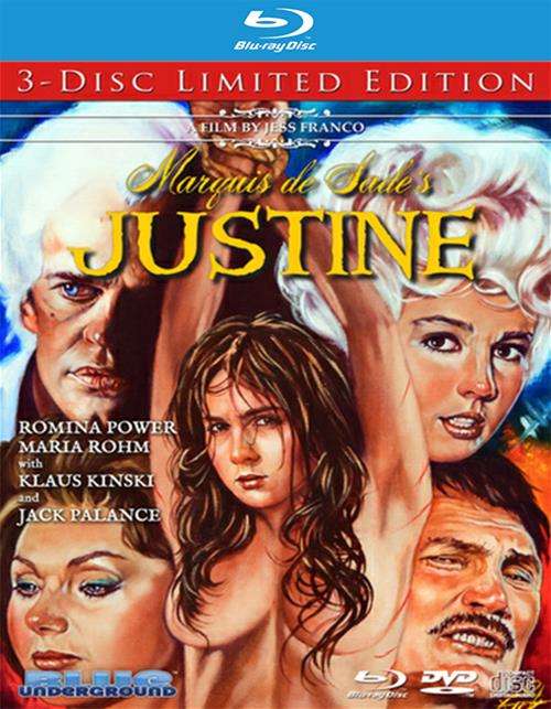 Marquis De Sade S Justine Blu Ray Dvd Combo 1969 Adult Empire