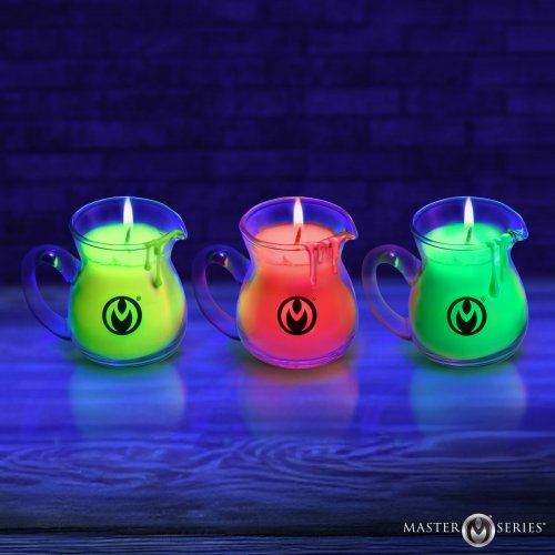 Master Series Blacklight Wax Play Pitchers | Sex Toys & Adult Novelties @  Angela White Store