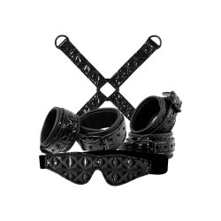 Sinful Bondage Kit - Black Sex Toy Sinful Bondage Kit - Black Sex Toy