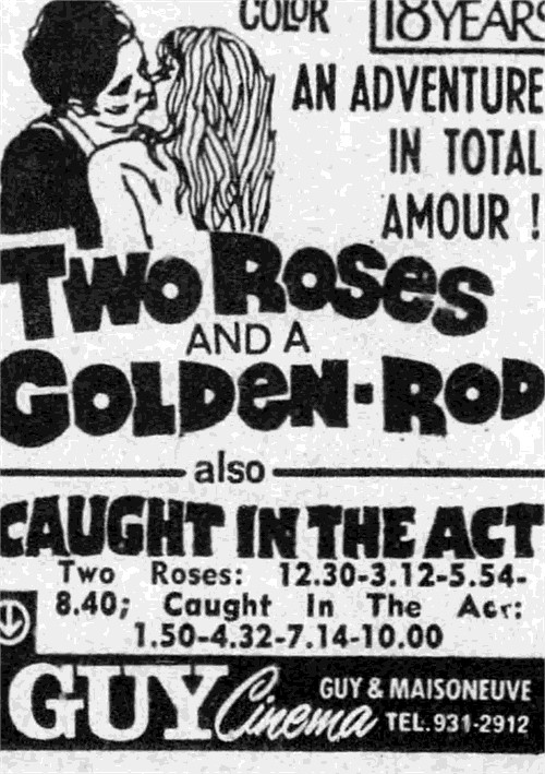 Two Roses and a Golden Rod