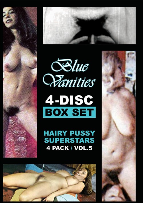 Hairy Pussy Superstars Vol. 5 (4-Pack)