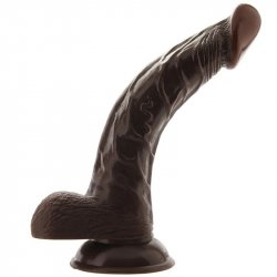All American Whopper: Curved Waterproof Dong - 8" - Brown All American Whopper: Curved Waterproof Dong - 8" - Brown Boxcover