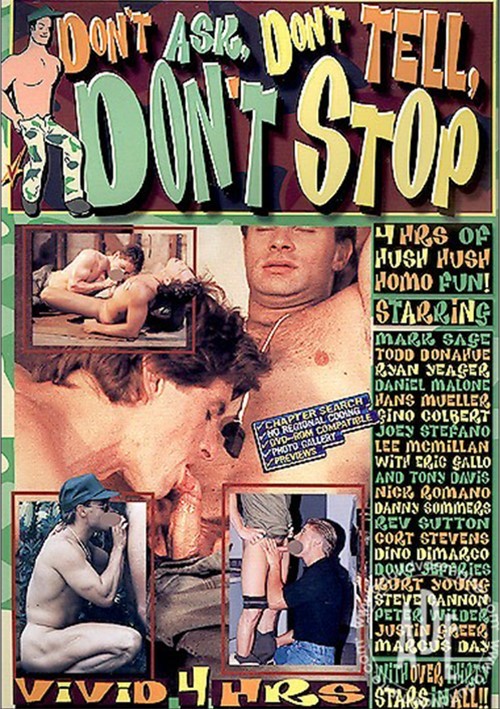 Don T Stop - Don't Ask, Don't Tell, Don't Stop
