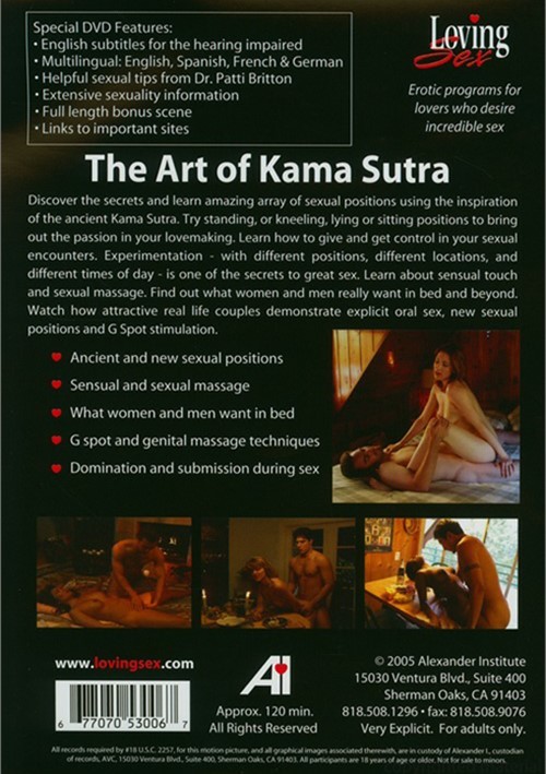 Art Of Kama Sutra The Adult Dvd Empire 