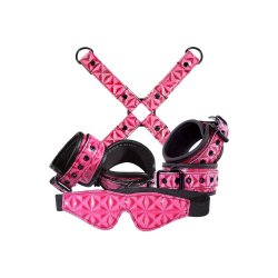 Sinful Bondage Kit - Pink Sex Toy Sinful Bondage Kit - Pink Sex Toy