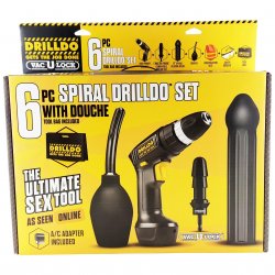 Drilldo 6 Piece Spiral Starter Set Sex Toy Drilldo 6 Piece Spiral Starter Set Sex Toy