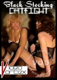 Black Stocking Catfight Boxcover