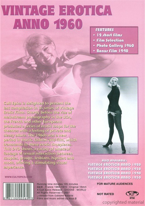 500px x 709px - Vintage Erotica Anno 1960 | Adult DVD Empire